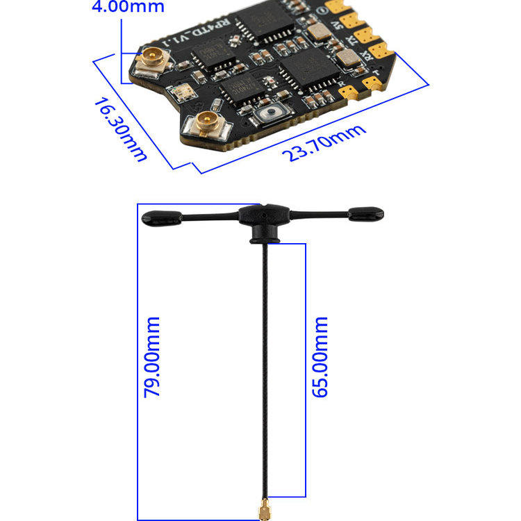 RadioMaster RP4TD ExpressLRS 2 - Radiomaster Ranger 2.4Ghz Elrs Module のレビューと価格